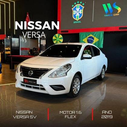 NISSAN VERSA 1.6 16V FLEXSTART SV 4P XTRONIC
